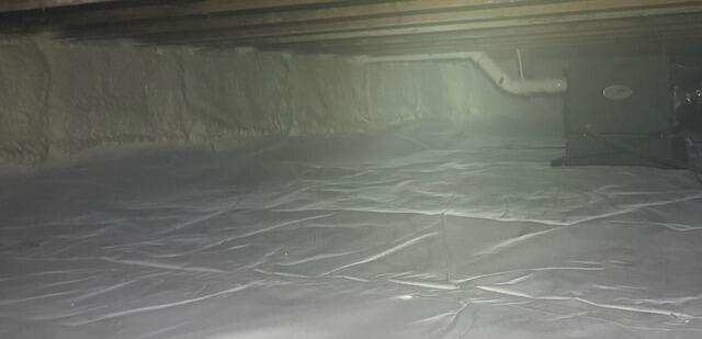 A Look Inside The Fully Encapsulated Crawl Space