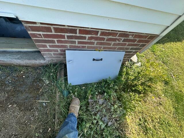 New Crawl Space Door