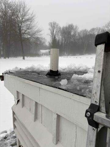 Three-Pipe Radon Mitigation System Installed with Crawl Space and Shed Venting