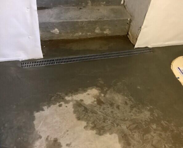 TrenchDrain Grated Basement Drain