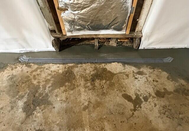TrenchDrain Grated Basement Drain