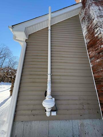 Exterior After (pipe installed)