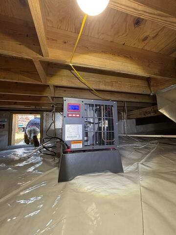 SaniDry Sedona Installed