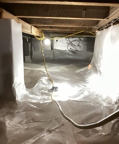 SilverGlo Wall Insulation & CleanSpace Vapor Barrier
