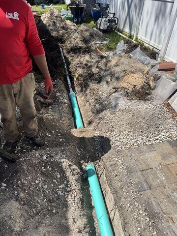Drainage Pipe Installation