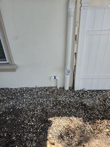 Buried Downspout