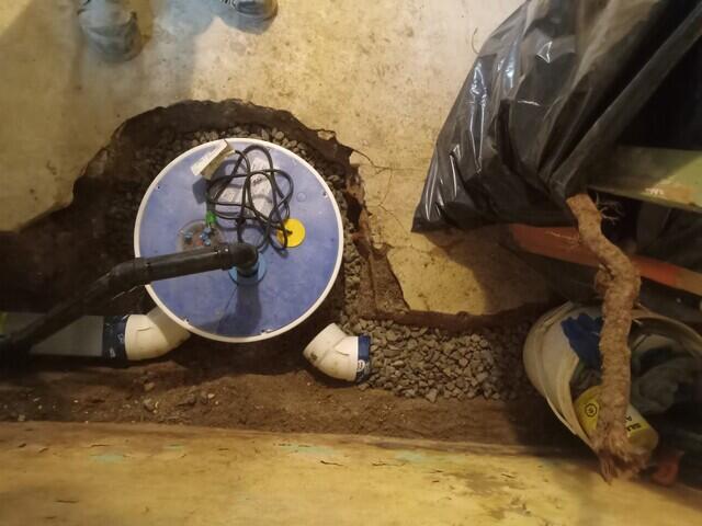 Supersump installeed