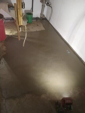 Repaired floor