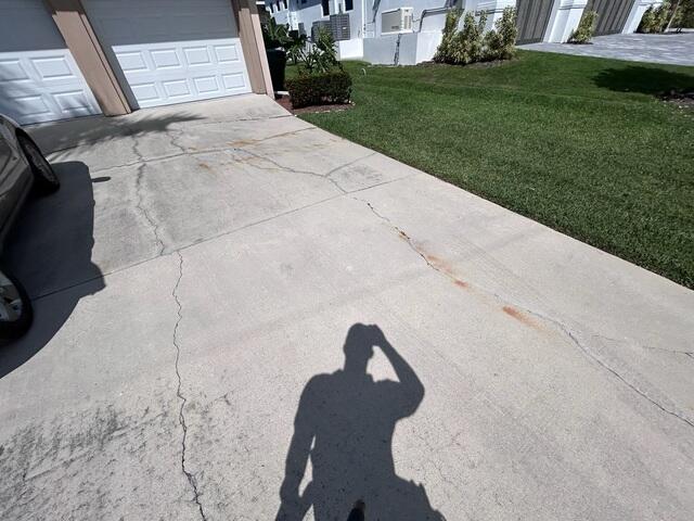 Concrete Settlement Damage