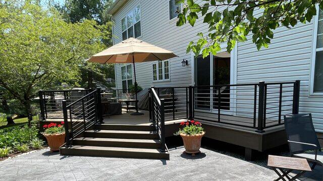 Ambler Couple Upgrades Deck with TimberTech Decking