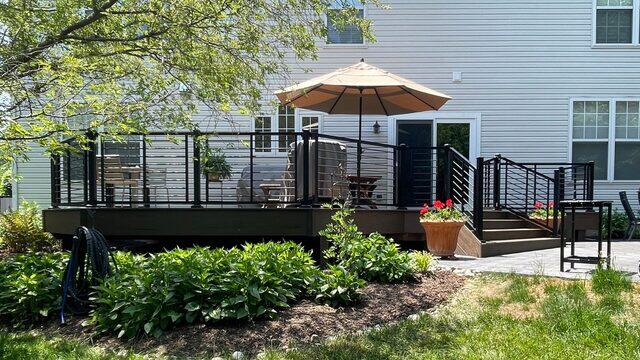Ambler Couple Upgrades Deck with TimberTech Decking