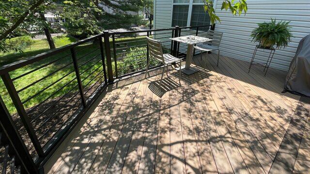 Ambler Couple Upgrades Deck with TimberTech Decking