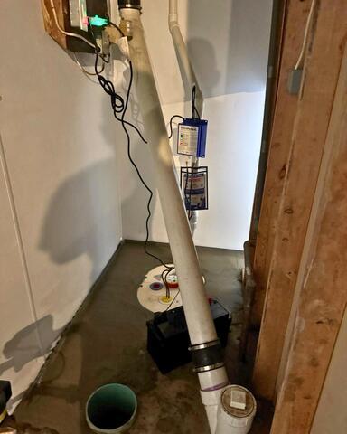Effective Sump Pump System Installed