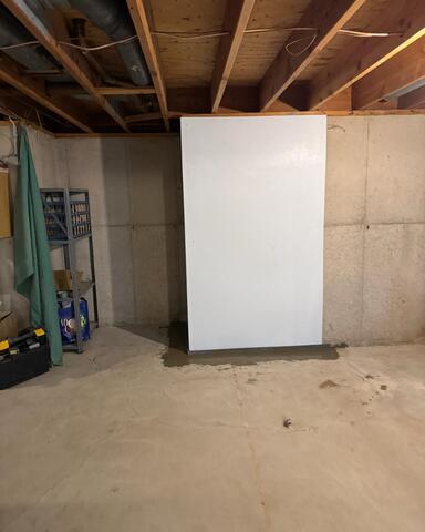 Basement Wall Crack Repaired