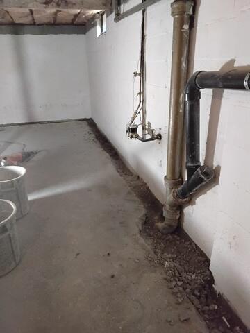 Jackhammering Begins