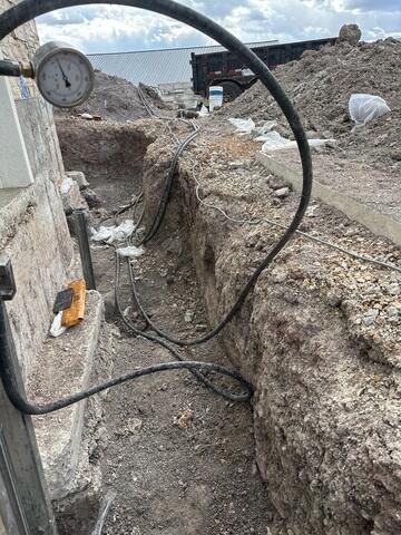 Foundation Excavation for Pier Installation in Utah