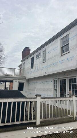 Removal od old siding