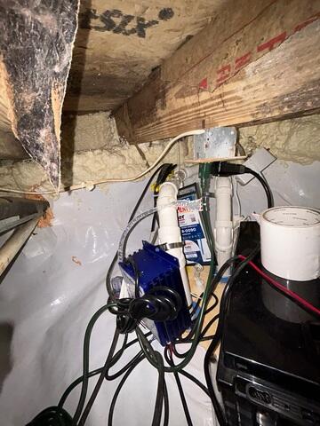 TripleSafe Sump Pump with Battery Backup