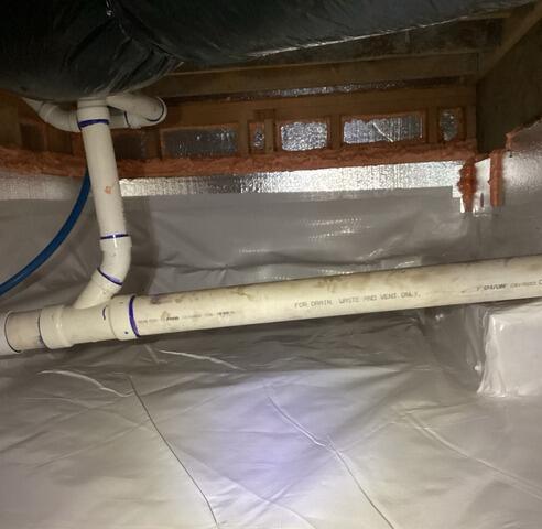 Fully Encapsulated Crawl Space