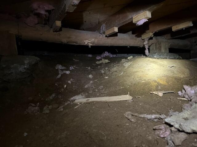 Sagging Main Support Beam