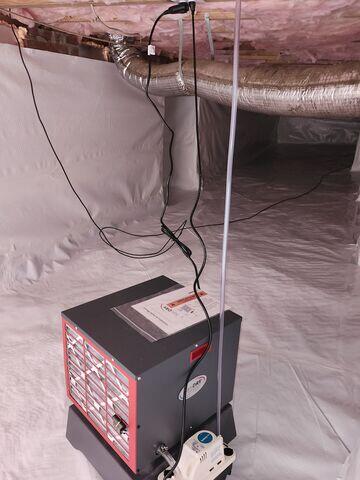 SaniDry Sedona dehumidifier