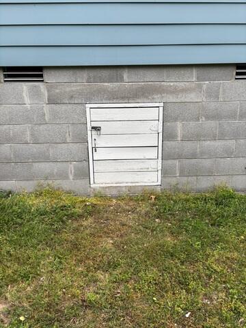 Crawl Space Entrance