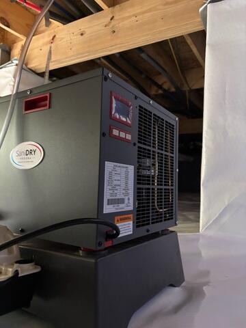 SaniDry Sedona Dehumidifier