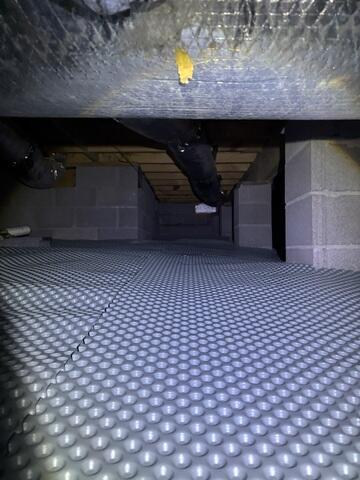 Drainage Matting Installation