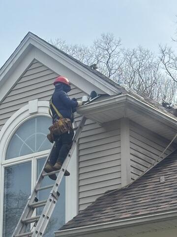 Shingle installation