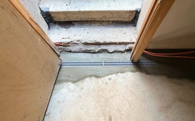 TrenchDrain Grated Basement Drain