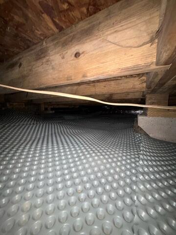 Drainage Matting Installed