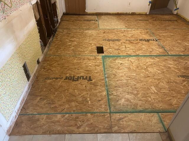 Subfloor Replaced
