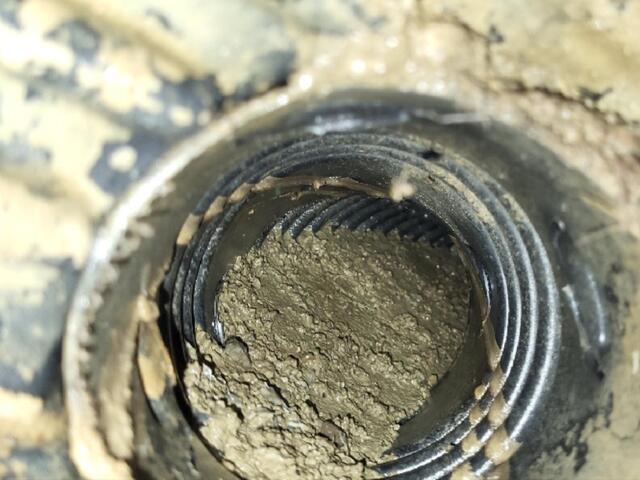 Clogged Footer Drain