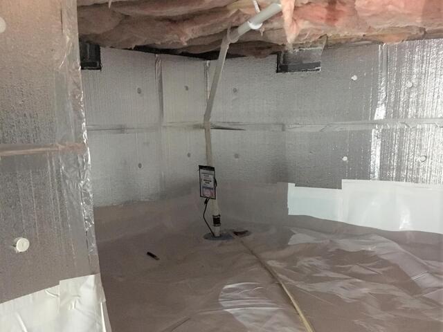 Encapsulated Crawl Space