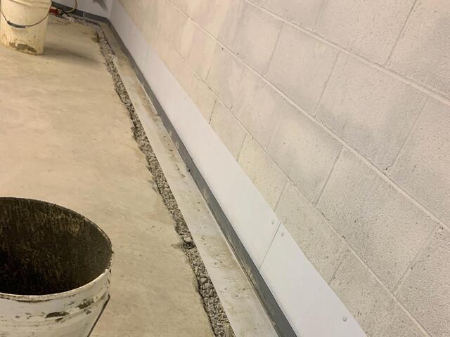 Backfilled Subfloor Drains