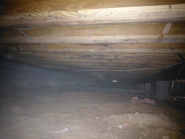 Crawl Space Before