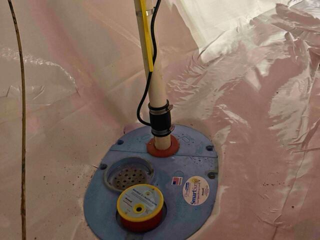 Crawl Space Sump Pump