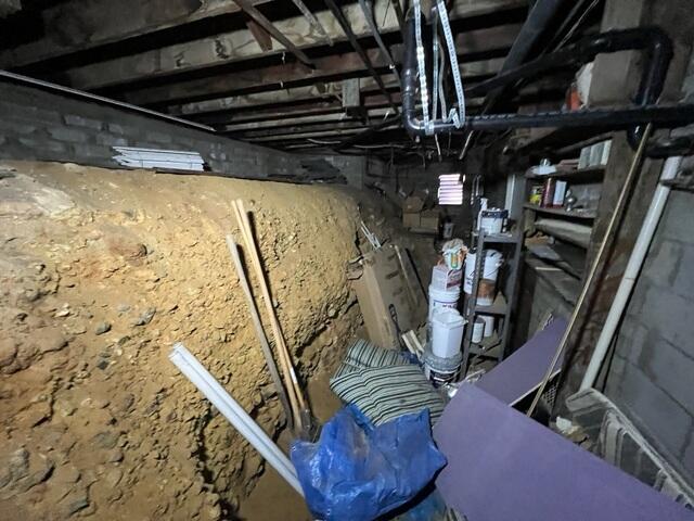 Malibu, CA Crawlspace Before Encapsulation - Exposed Soil and Moisture-Prone Conditions