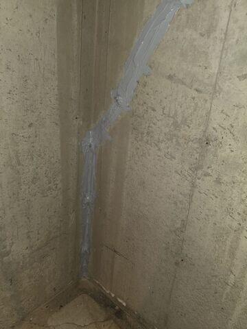 Wall Crack Repaired