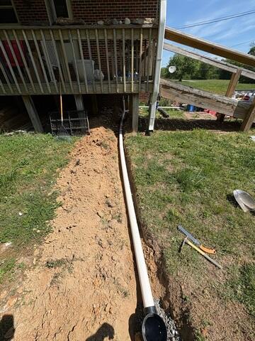 Drainage System Install