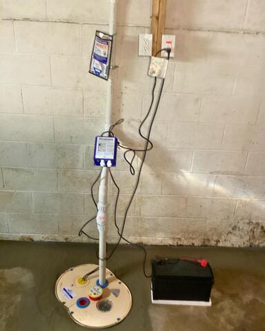 Upgraded Sump Pump