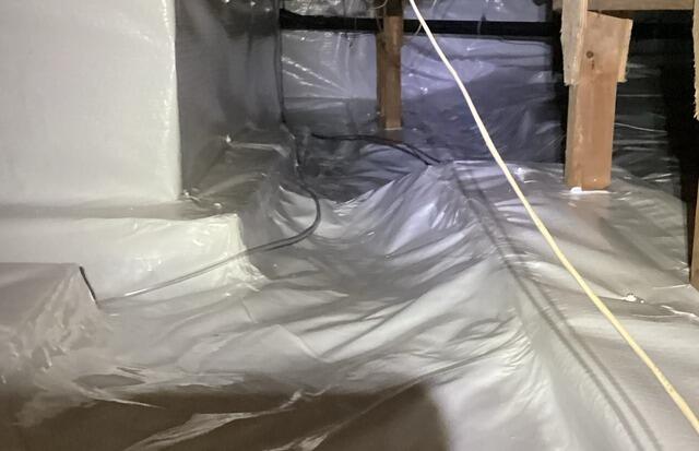 Clean and Bright Crawl Space!