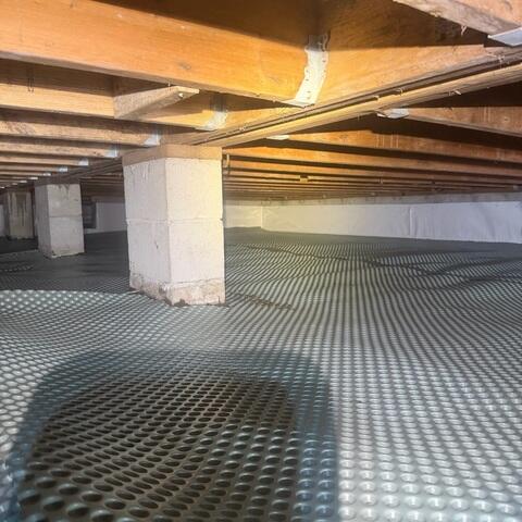 Drainage Matting Installed to Manage Ground Moisture in Saint Augustine, FL