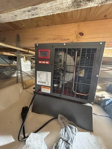 The SaniDry Sedona Dehumidifier