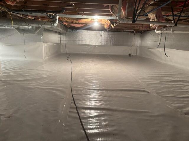 Insulated Crawl Space