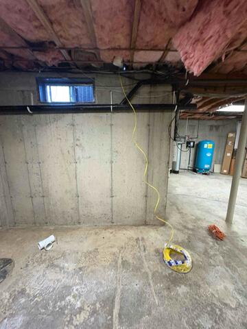 Main basement area (before)