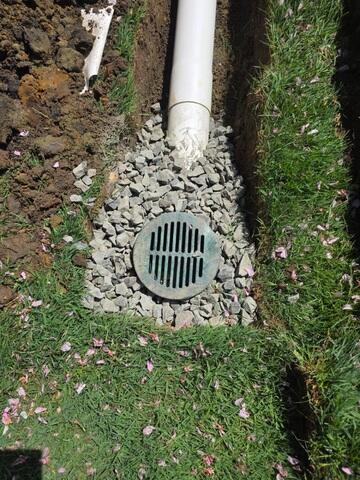 Buried Discharge Line Installation
