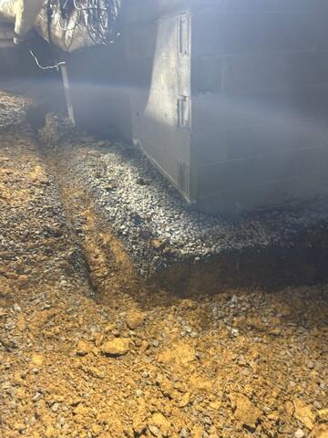 Drainage System Trench