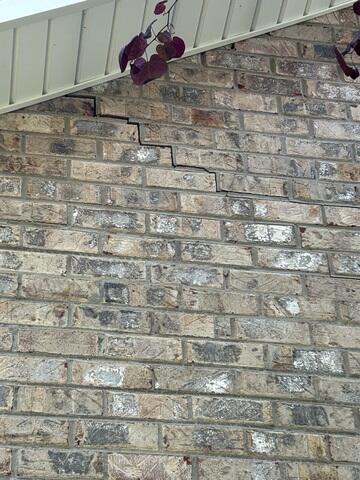 Stair Stepping Cracks