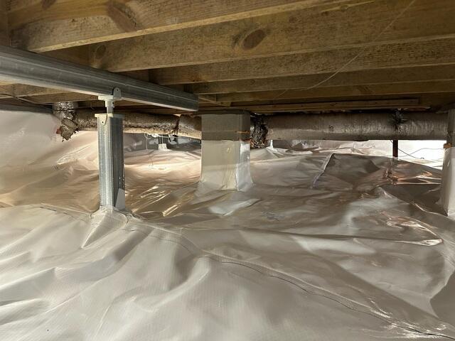 Stronger Crawl Space Support